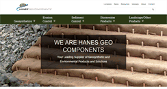Desktop Screenshot of hanesgeo.com